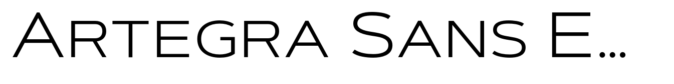 Artegra Sans Extended SC Light